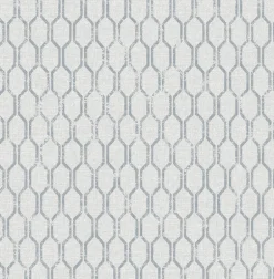 2834-25048 Elodie Light Grey Geometric Wallpaper