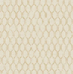 2834-25047 Elodie Neutral Geometric Wallpaper