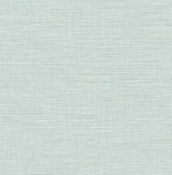 2969-25850 Exhale Blue Woven Texture Wallpaper