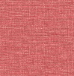2969-24117 Exhale Coral Woven Texture Wallpaper