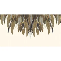 307410 Fancy Feather Cream Wall Mural