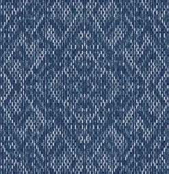 2975-26242 Felix Indigo Geometric Wallpaper