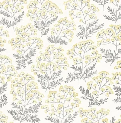 2861-25715 Floret Yellow Floral Wallpaper