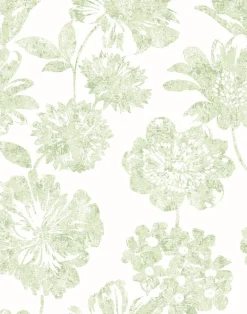 2901-25418 Folia Aqua Floral Wallpaper