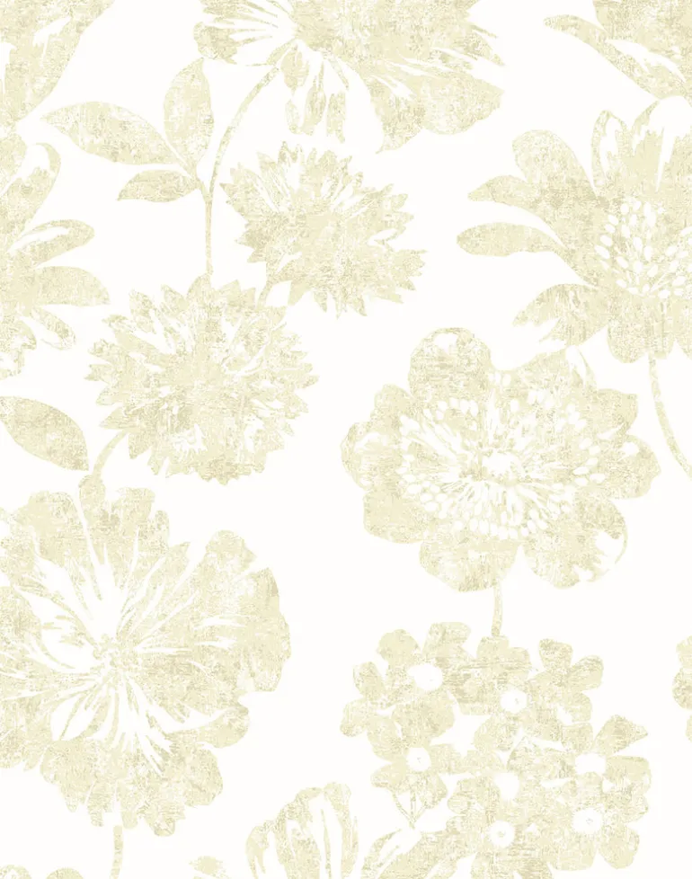 2901-25417 Folia Beige Floral Wallpaper