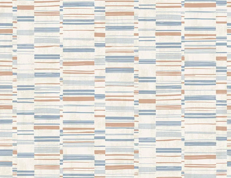 2949-60805 Fresnaye Light Blue Linen Stripe Wallpaper