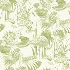 2861-87526 Frolic Green Lagoon Wallpaper