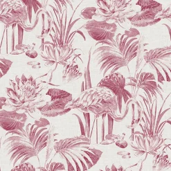 2861-87524 Frolic Magenta Lagoon Wallpaper