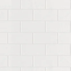 4000-21399 Galley White Subway Tile Paintable Wallpaper