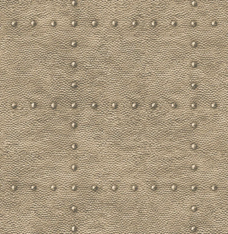2922-24012 Goldberg Brown Hammered Metal Wallpaper
