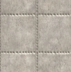 2922-22343 Hale Pewter Sheet Metal Wallpaper