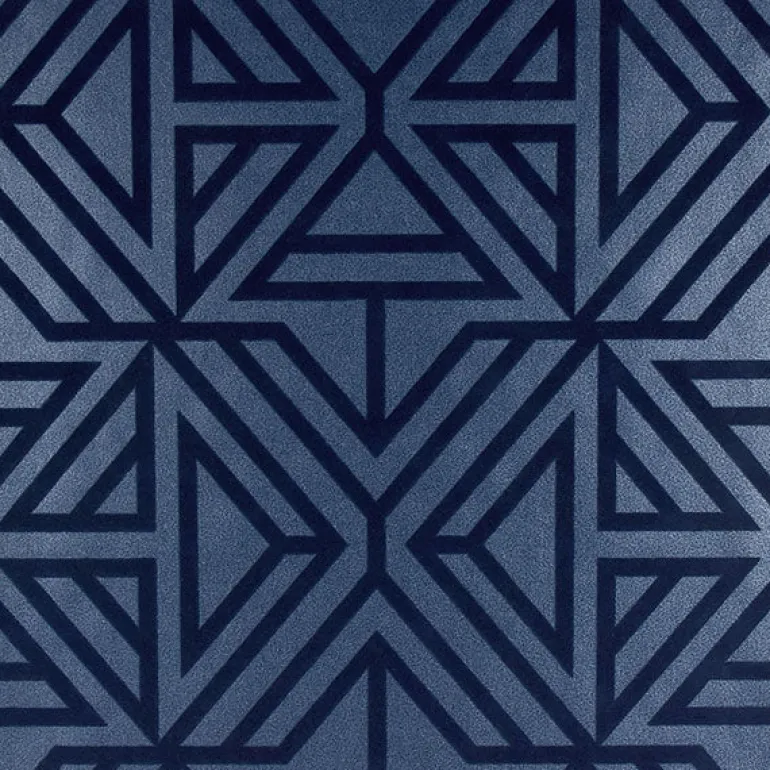2902-87333 Helios Blue Geometric Wallpaper