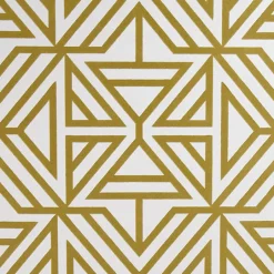 2902-87330 Helios Mustard Geometric Wallpaper