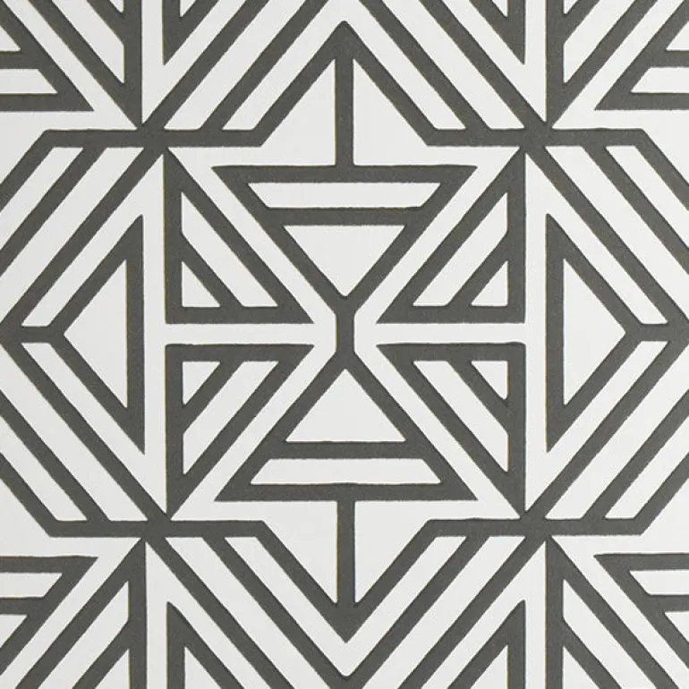 2902-87331 Helios Taupe Geometric Wallpaper