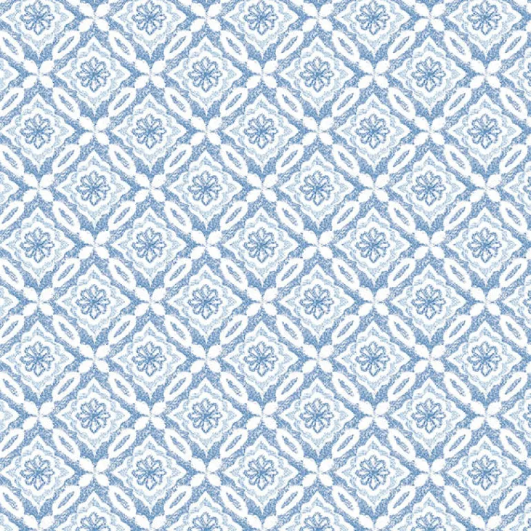 3122-10702 Hugson Blue Quilted Damask Wallpaper
