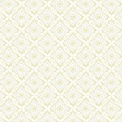 3122-10703 Hugson Yellow Quilted Damask Wallpaper