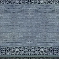 376092 Indigo Shibori Tapestry Wallpaper Mural