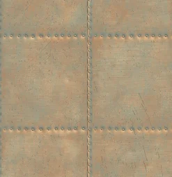 2767-22344 Indium Bronze Sheet Metal Wallpaper