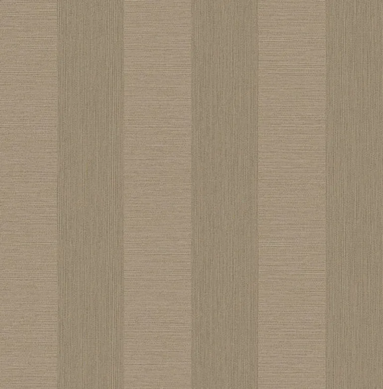 2908-25308 Intrepid Beige Faux Grasscloth Stripe Wallpaper