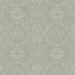 3118-12662 Java Beige Medallion Wallpaper