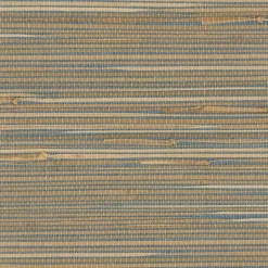 4018-0002 Jissai Mariner Blue Grasscloth Wallpaper