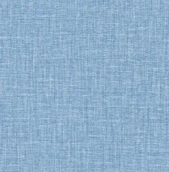2969-25873 Jocelyn Blue Faux Fabric Wallpaper