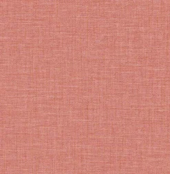 2969-25872 Jocelyn Red Faux Fabric Wallpaper