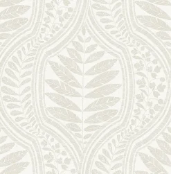 2964-25949 Juno Beige Ogee Wallpaper