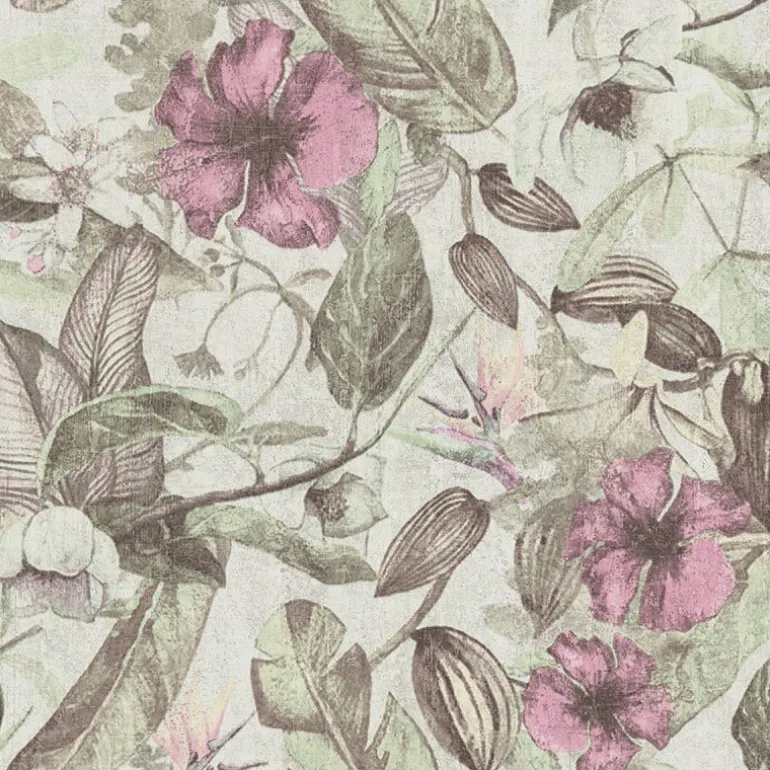 2979-37216-4 Kailano Pastel Botanical Wallpaper