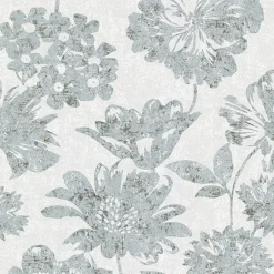 4019-86458 Kala Light Blue Floral Wallpaper