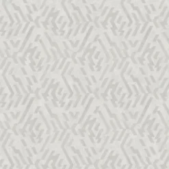 2976-86536 Kila Platinum Geometric Wallpaper
