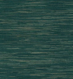 2972-86126 Kira Teal Hemp Grasscloth Wallpaper