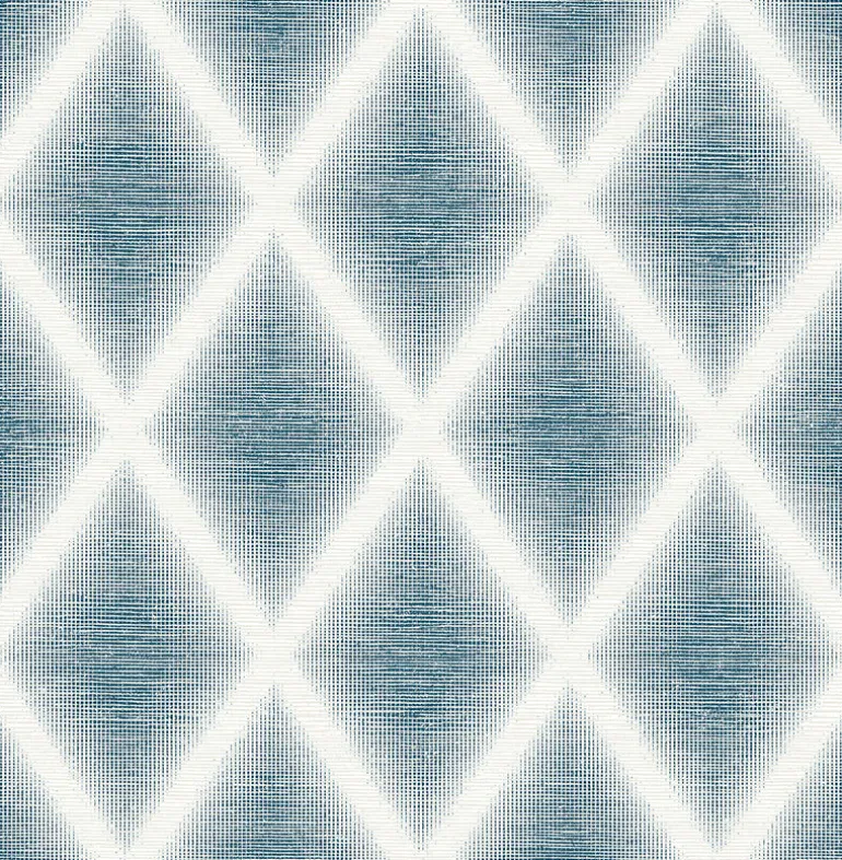 2889-25254 Kirana Blue Diamond Wallpaper