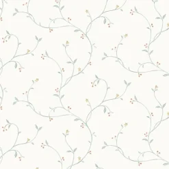 3119-09159 Kurt Light Green Tin Star Trail Wallpaper