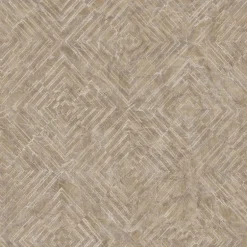 2540-24002 Labyrinth Bronze Geometric Wallpaper