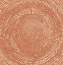 2949-61105 Lalit Burnt Sienna Medallion Wallpaper