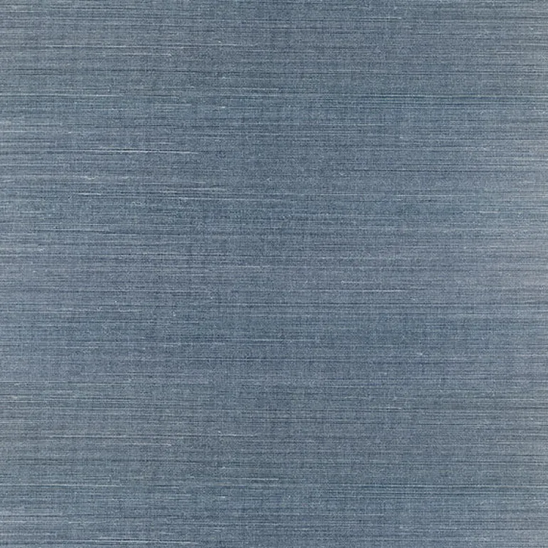 4018-0003 Lamphu Blue Grasscloth Wallpaper