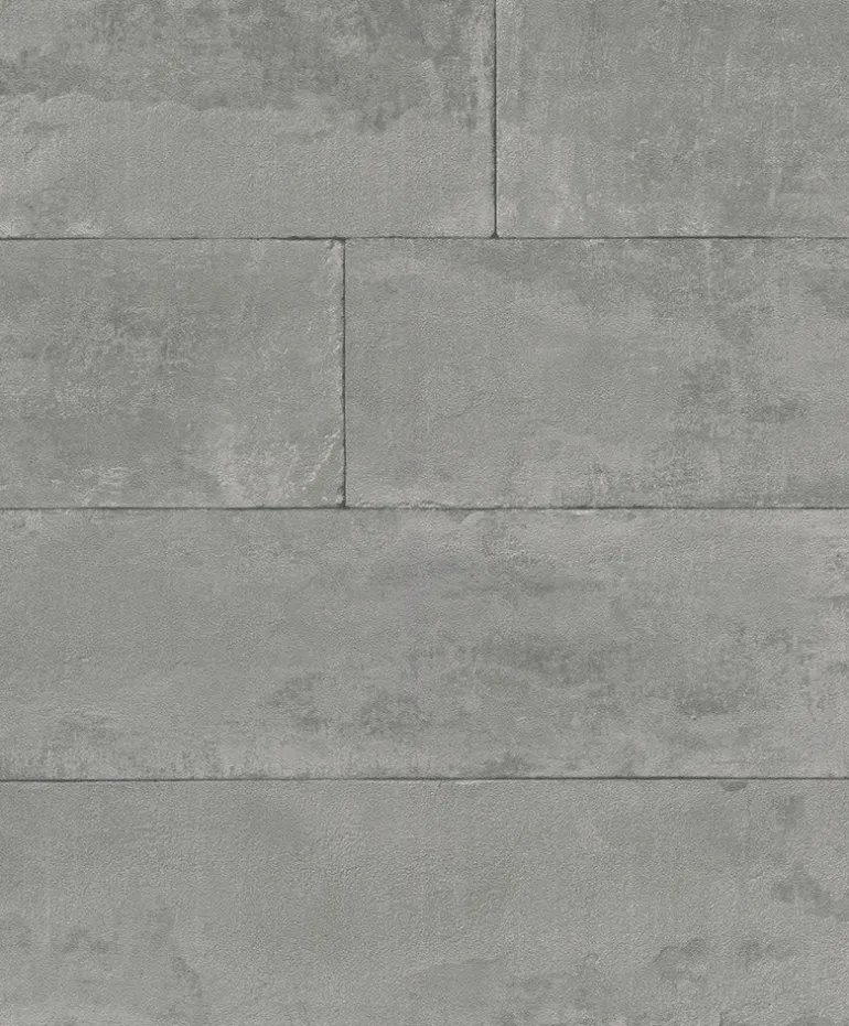 4015-426021 Lanier Grey Stone Plank Wallpaper