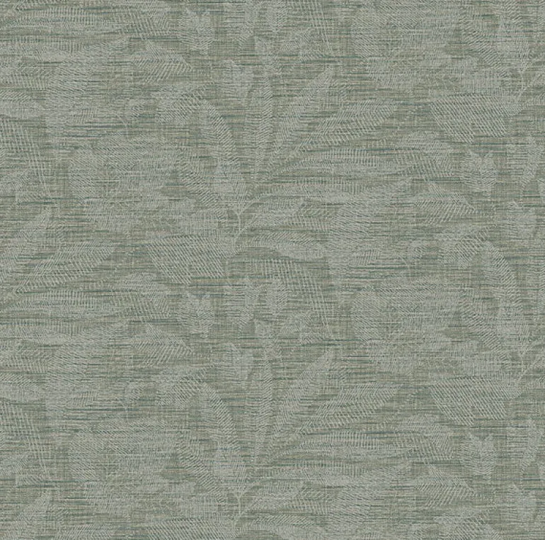2971-86151 Lei Jade Etched Leaves Wallpaper