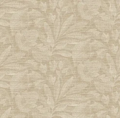 2971-86155 Lei Wheat Etched Leaves Wallpaper