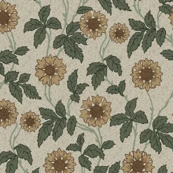 2948-28021 Leilani Beige Floral Wallpaper