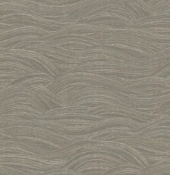 2971-86361 Leith Grey Zen Waves Wallpaper