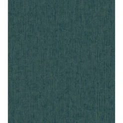 307321 Leonardo Teal Flock Stripe Wallpaper