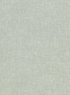 2945-1142 Linville Mint Faux Linen Wallpaper