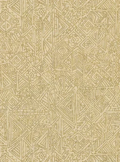 391522 Longmont Gold Global Geometric Wallpaper