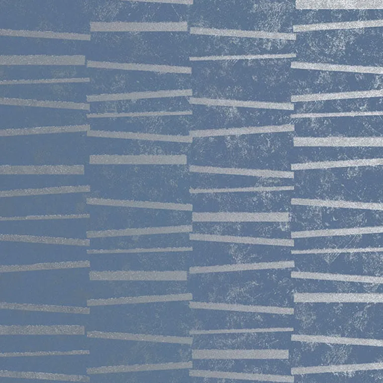 2927-10604 Luminescence Blue Abstract Stripe Wallpaper