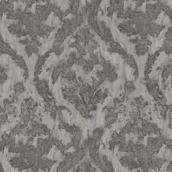 2927-20108 Lyra Pewter Damask Wallpaper