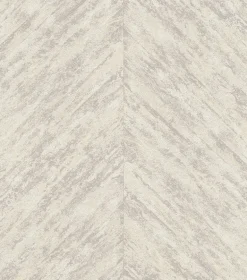 4035-617511 Madoka Silver Chevron Wallpaper