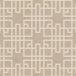 4035-409246 Mana Beige Trellis Wallpaper
