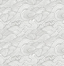 2744-24131 Mare Grey Wave Wallpaper
